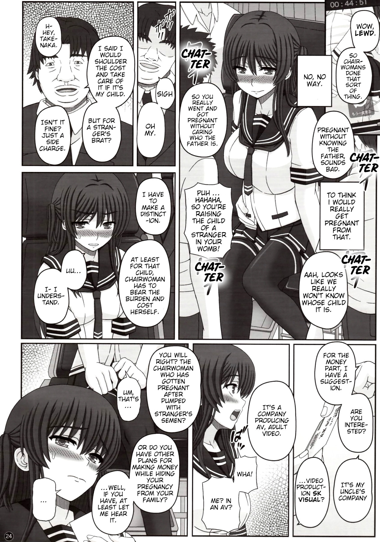 hentai manga The Class Prez Is Actually The Class Pet 3